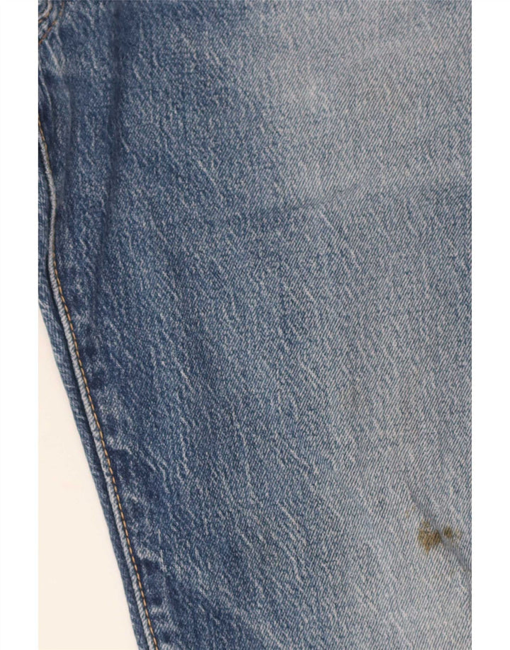 Levi's Mens 501 Straight Jeans W31 L32 Blue Cotton
