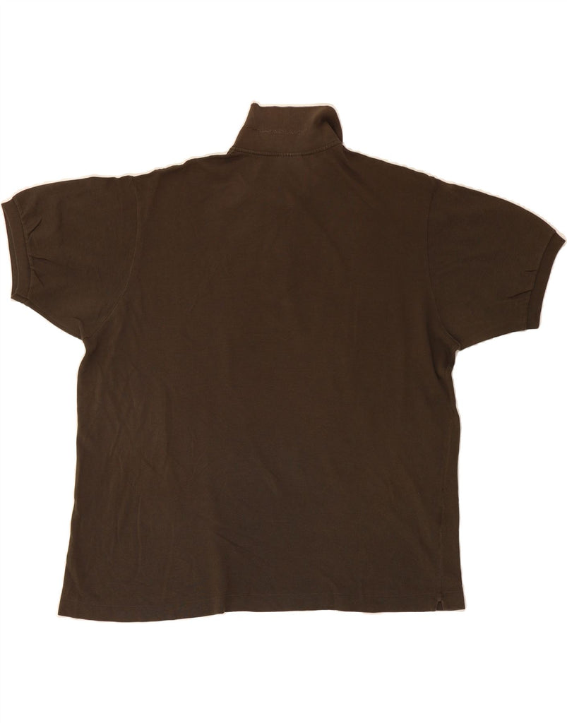 LACOSTE Mens Polo Shirt Size 8 3XL Brown Vintage Lacoste and Second-Hand Lacoste from Messina Hembry 