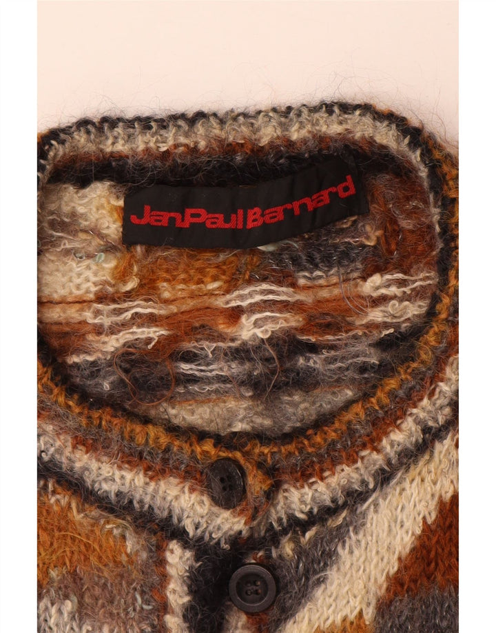 Jan Paul Barnard Womens Cardigan Sweater UK 14 Large Multicoloured