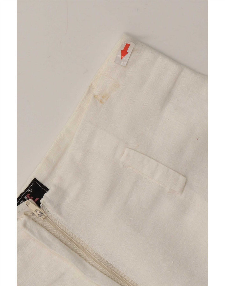 Exclusive Womens Casual Shorts XS W24 White Polyester