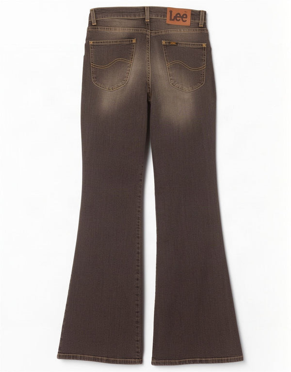 Lee Girls Felton Flared Jeans 14-15 Years W26 L31 Grey Cotton