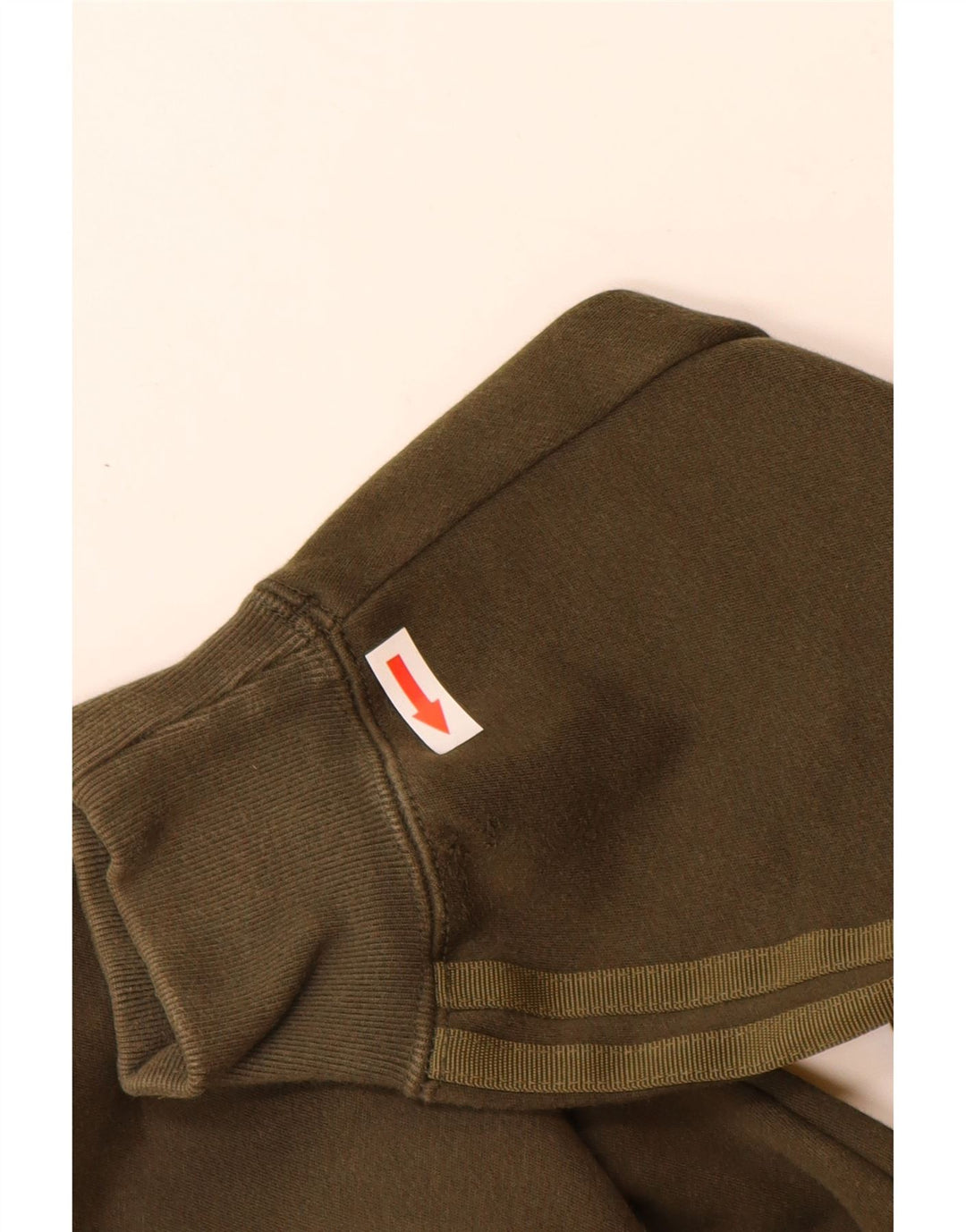 Adidas Mens Sweatshirt Jumper Small Khaki Cotton