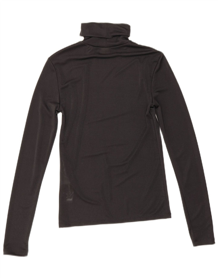 Levi's Womens Top Long Sleeve UK 6 XS Black Polyester