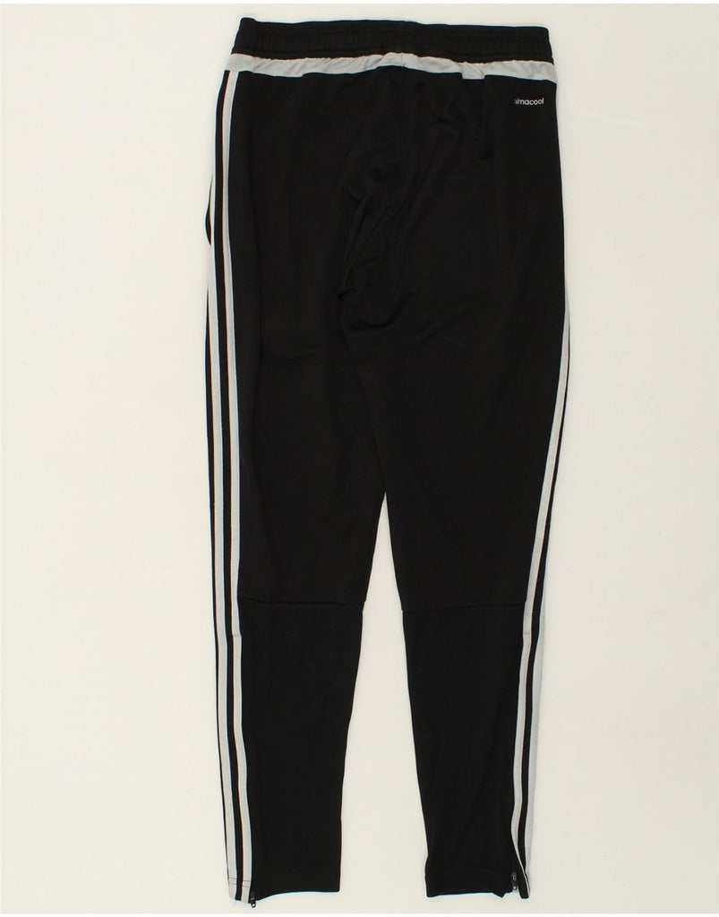 ADIDAS Mens Climacool Tracksuit Trousers Small Black Colourblock Polyester | Vintage Adidas | Thrift | Second-Hand Adidas | Used Clothing | Messina Hembry 