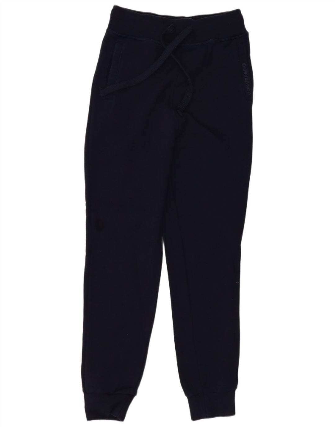 Converse Womens Tracksuit Trousers Joggers Small Navy Blue Cotton