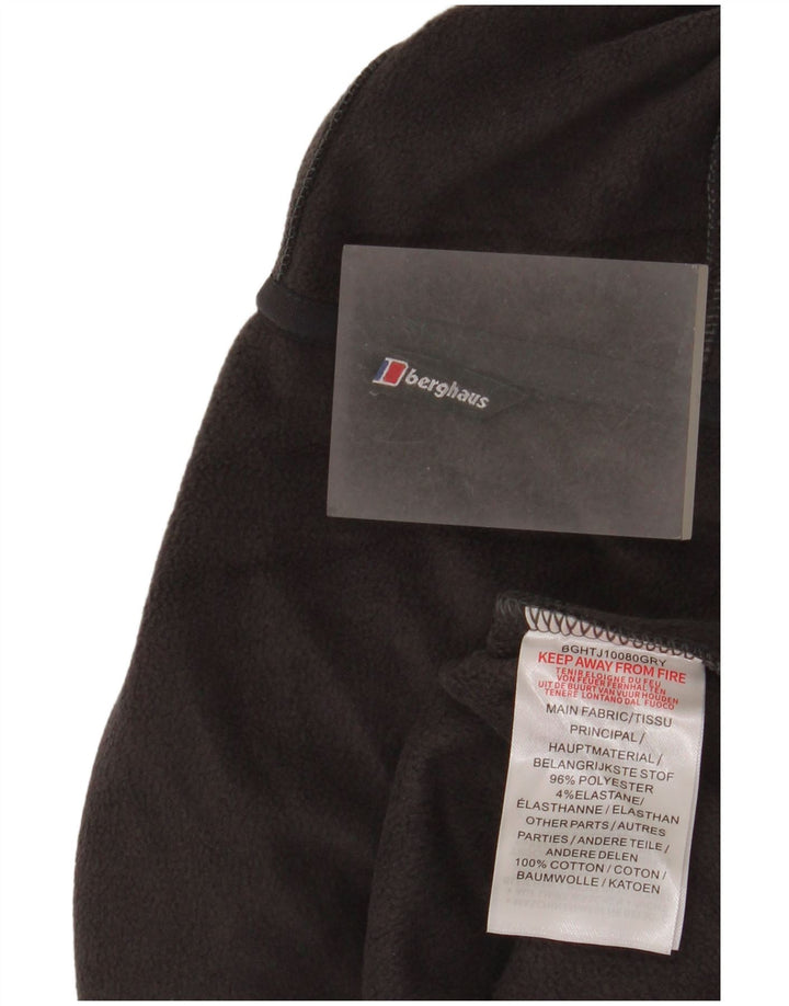Berghaus Boys Hoodie Jumper 11-12 Years Grey Polyester
