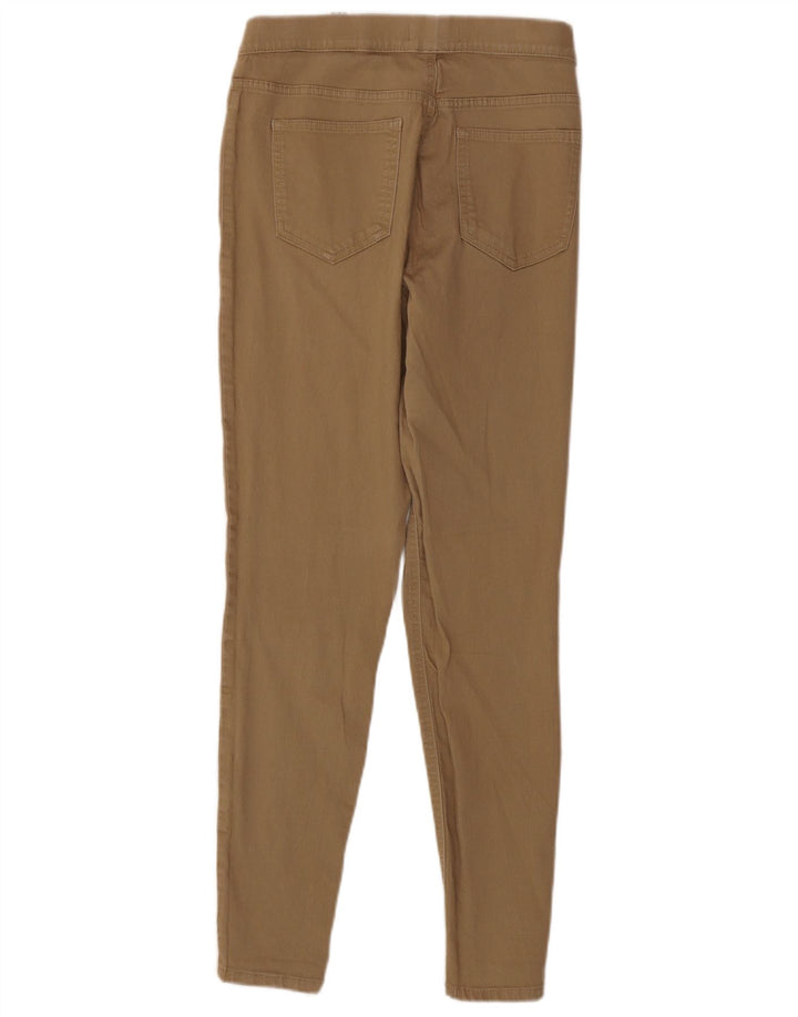 Marks & Spencer Womens Jegging Jeans UK 12 Medium W30 L29 Brown Cotton