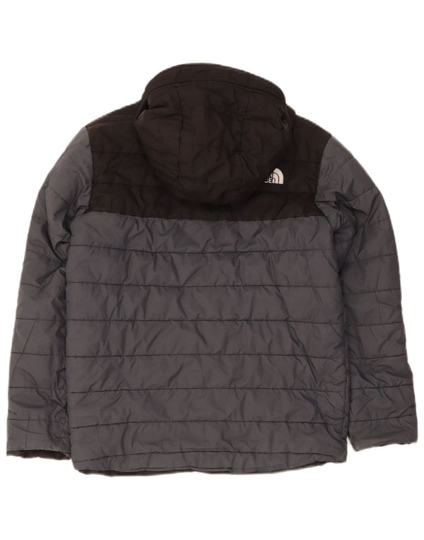 The North Face Boys Hooded Padded Jacket 11-12 Years Grey