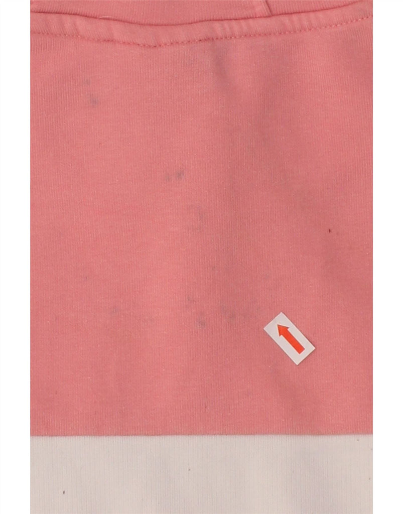 FILA Womens Graphic Hoodie Jumper UK 16 Large Multicoloured Colourblock Vintage Fila and Second-Hand Fila from Messina Hembry 