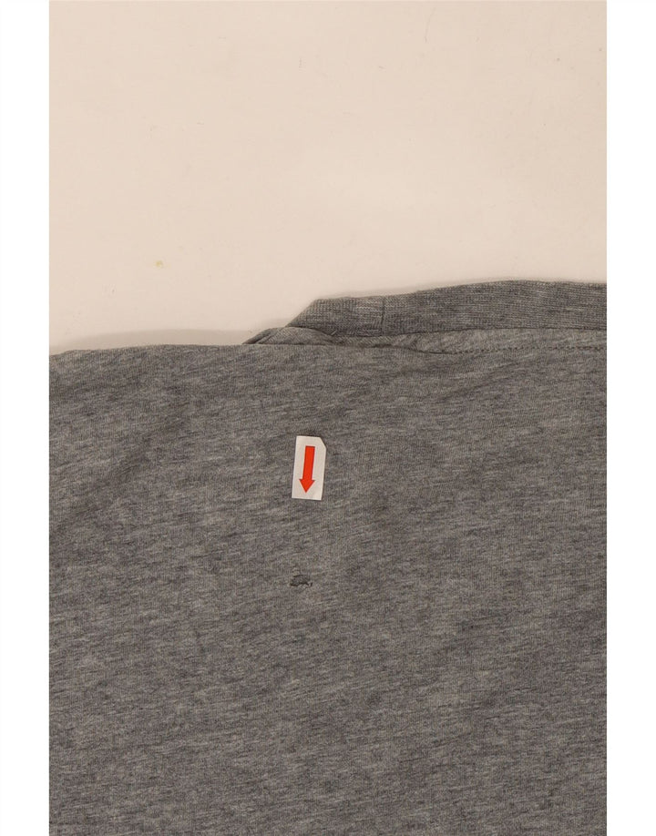 Puma Mens Graphic T-Shirt Top 2XL Grey Flecked