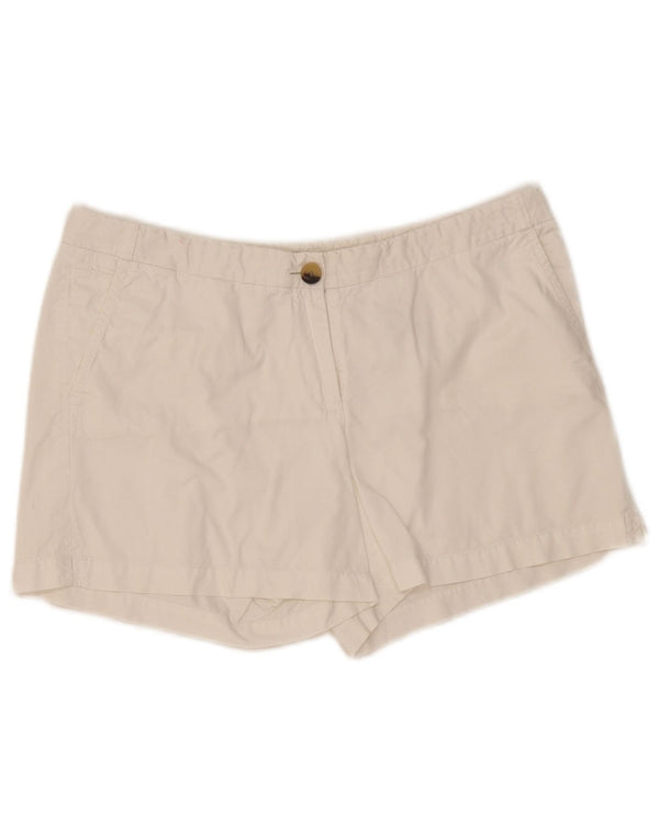 Tommy Hilfiger Womens Chino Shorts US 8 Medium W32 White Cotton