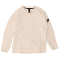 Adidas Womens Graphic Sweatshirt Jumper UK 12/14 Medium White Cotton