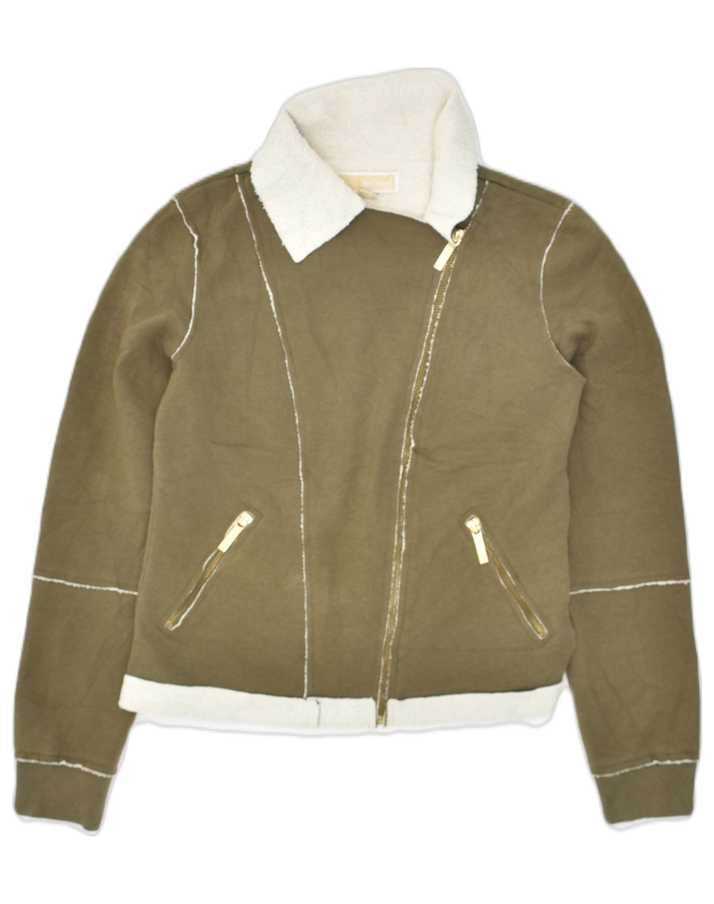 Michael kors sherpa on sale jacket