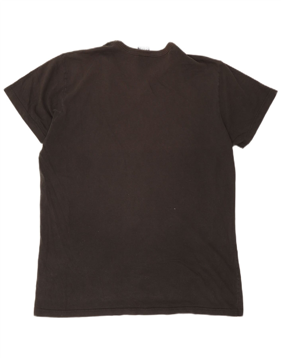 Diesel Mens T-Shirt Top XL Black