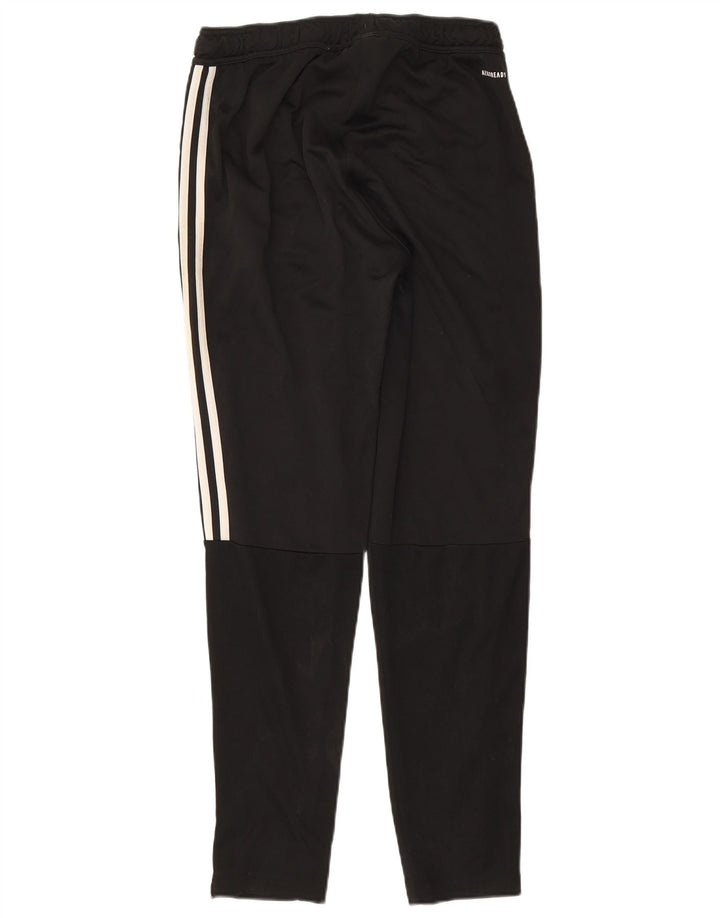 Adidas Mens Tracksuit Trousers Medium Black Polyester