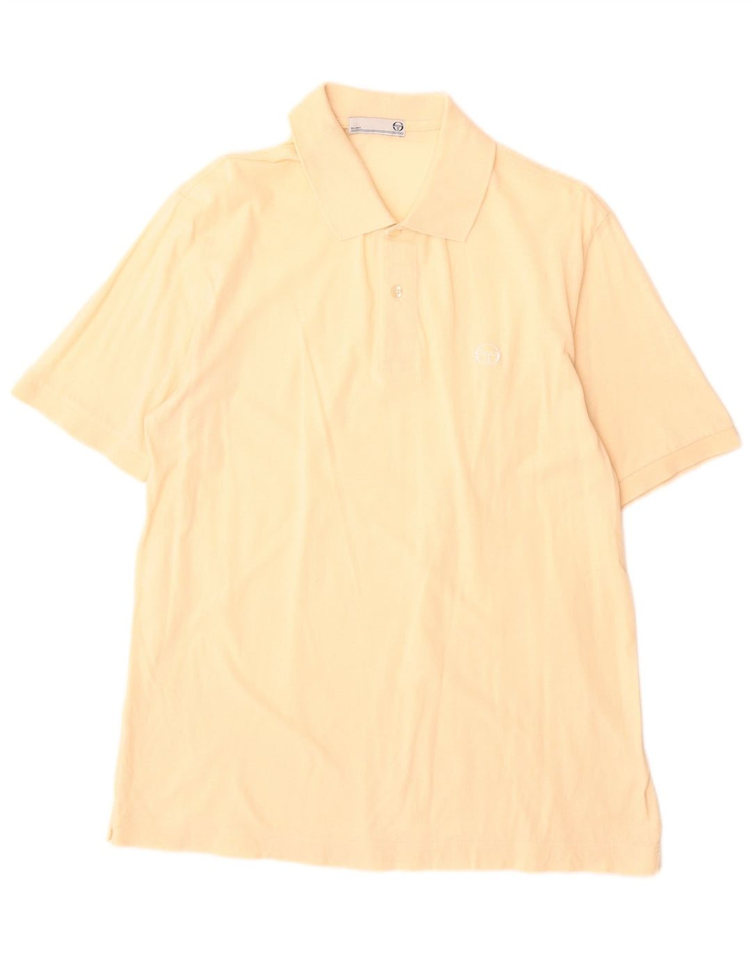 Sergio Tacchini Mens Polo Shirt Large Yellow