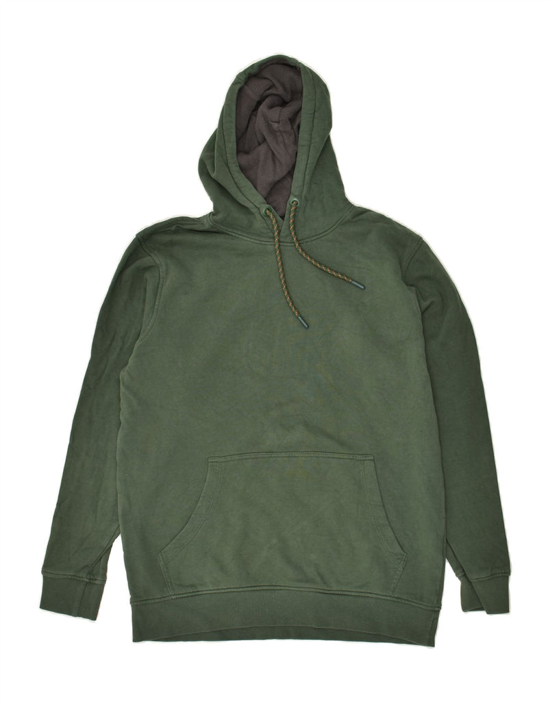 MOUNTAIN WAREHOUSE Mens Hoodie Jumper Small Green | Vintage Mountain Warehouse | Thrift | Second-Hand Mountain Warehouse | Used Clothing | Messina Hembry 