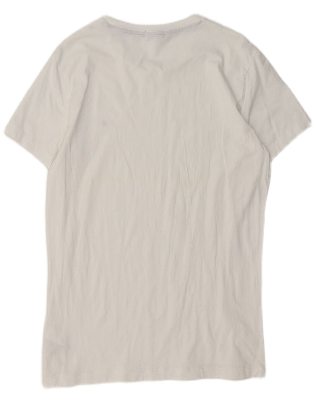 Calvin Klein Jeans Mens T-Shirt Top Large White Cotton