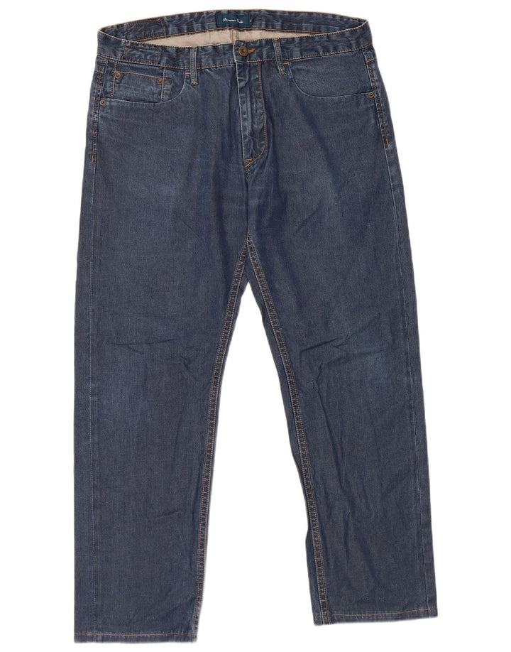 MASSIMO DUTTI Mens Slim Jeans EU 44 Large W34 L28 Blue
