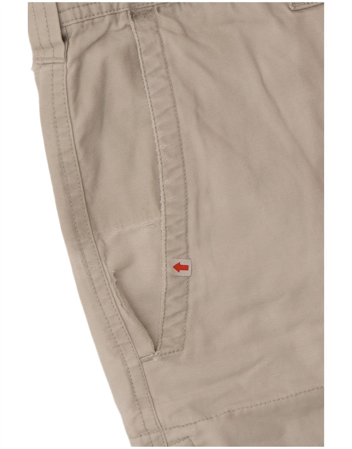 Columbia Mens Cargo Shorts W34 Large Beige Cotton