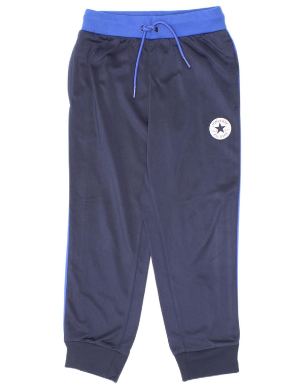 Converse Boys Chuck Taylor Tracksuit Trousers Joggers 5-6 Years Navy Blue