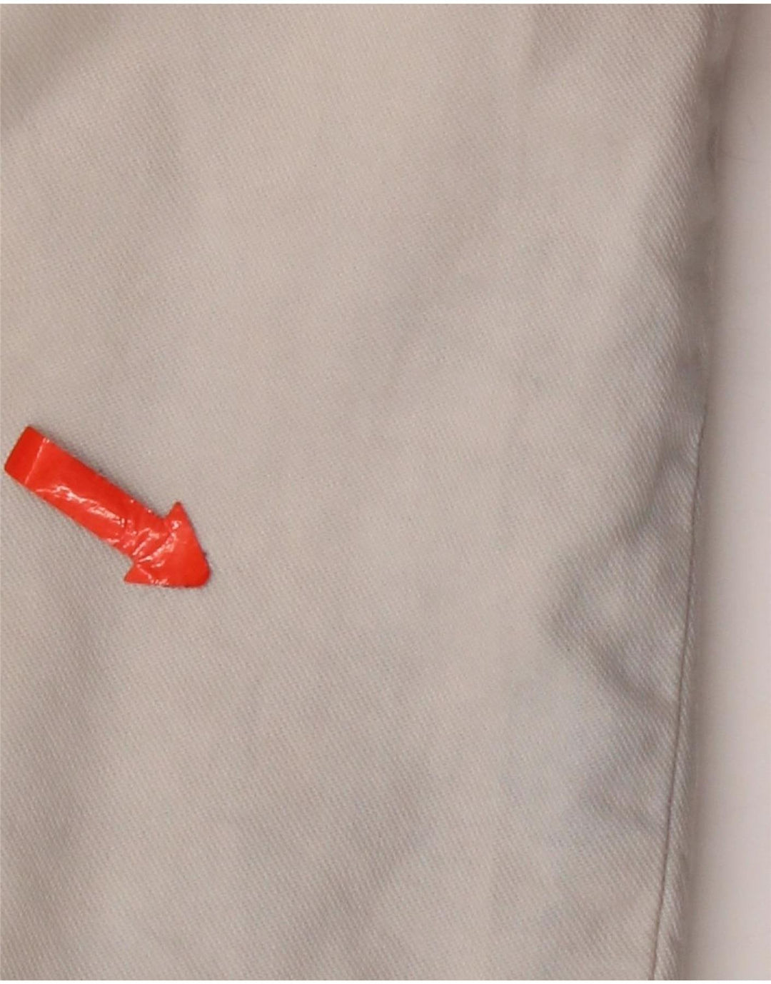 Vintage Mens Chino Shorts W36 Large Grey Cotton