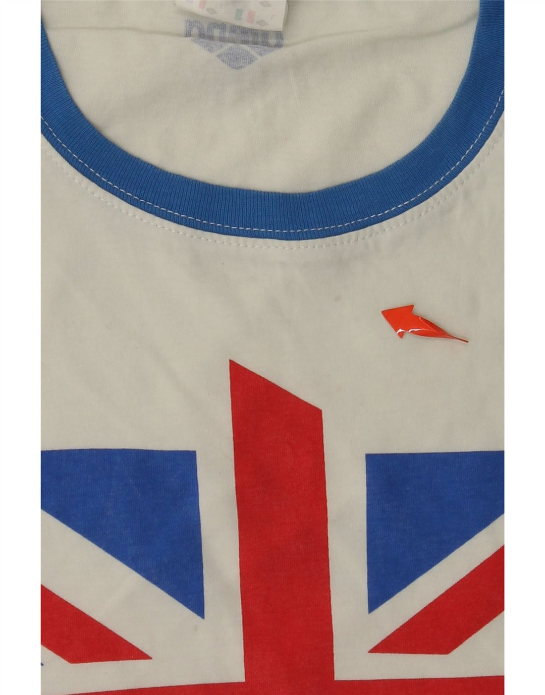 ARENA Womens Graphic T-Shirt Top UK 14 Large White