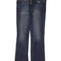CALVIN KLEIN Womens Modern Bootcut Jeans W30 L30 Navy Blue Cotton