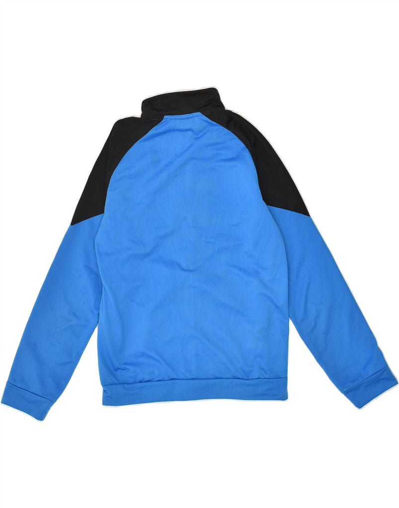 PUMA Boys Graphic Tracksuit Top Jacket 11-12 Years Medium Blue Colourblock | Vintage Puma | Thrift | Second-Hand Puma | Used Clothing | Messina Hembry 