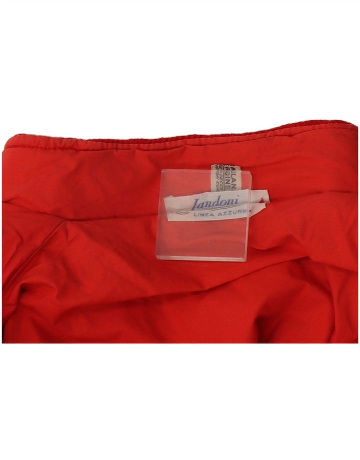 Vintage Mens Reversible Jacket UK 40 Large Red Wool