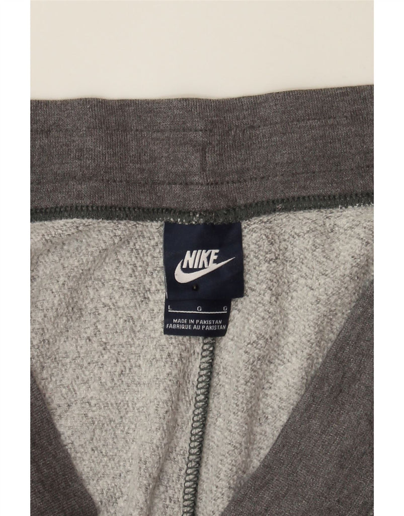 NIKE Womens Tracksuit Trousers Joggers UK 14 Large Grey Cotton Vintage Nike and Second-Hand Nike from Messina Hembry 