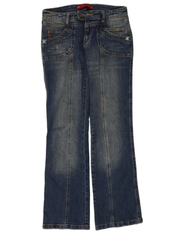 Vintage Womens Bootcut Jeans W28 L31 Navy Blue