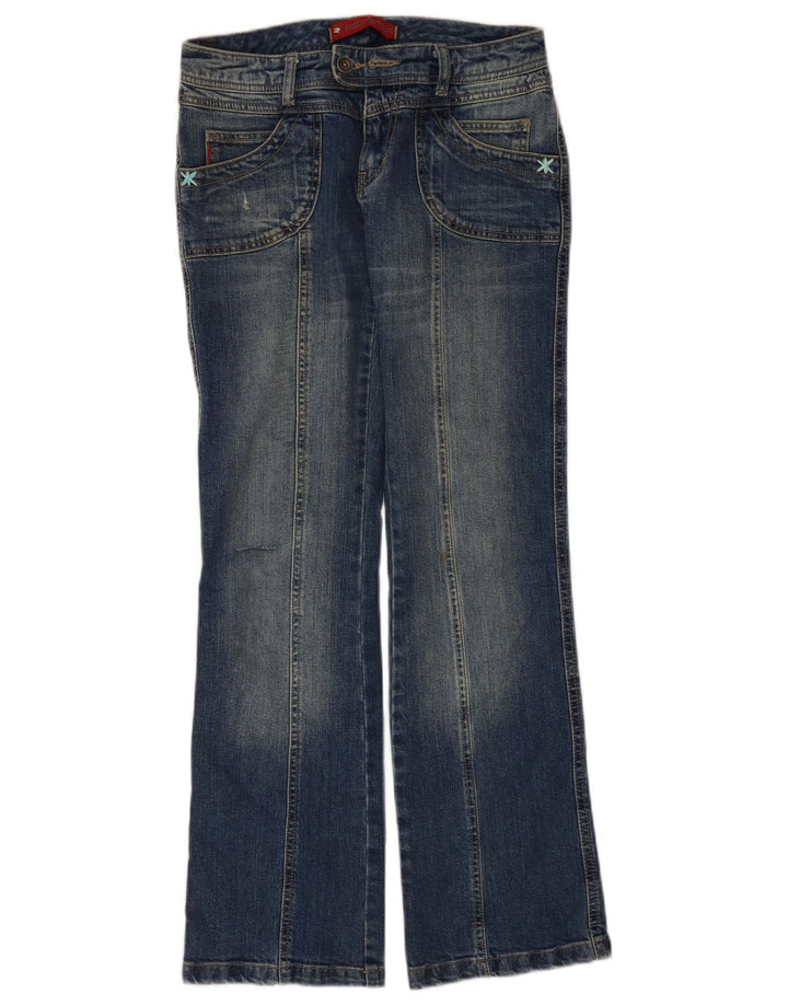 Vintage Womens Bootcut Jeans W28 L31 Navy Blue