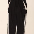 Adidas Mens Tracksuit Trousers Medium  Black Colourblock Polyester