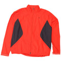 Nike Womens Tracksuit Top Jacket UK 18/20 2XL Red Colourblock