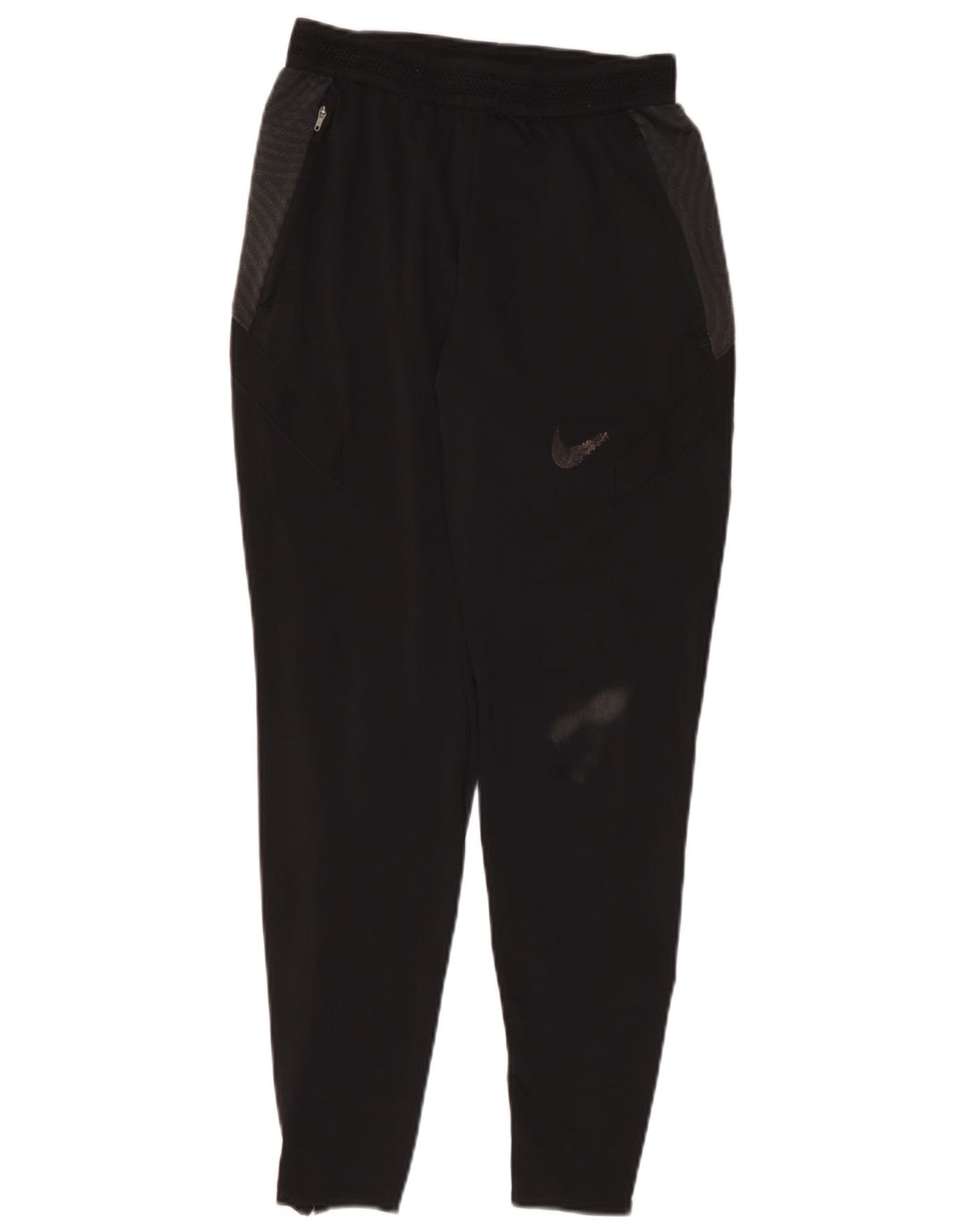 Nike Mens Dri Fit Tracksuit Trousers Small Black Polyester