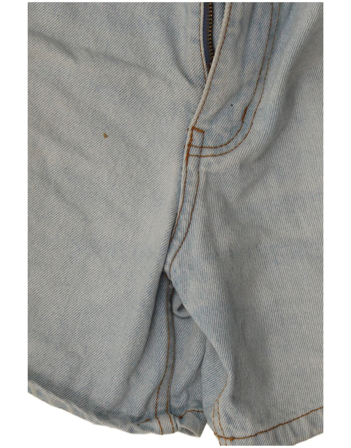 Vintage Womens Denim Shorts W38 XL Blue Cotton