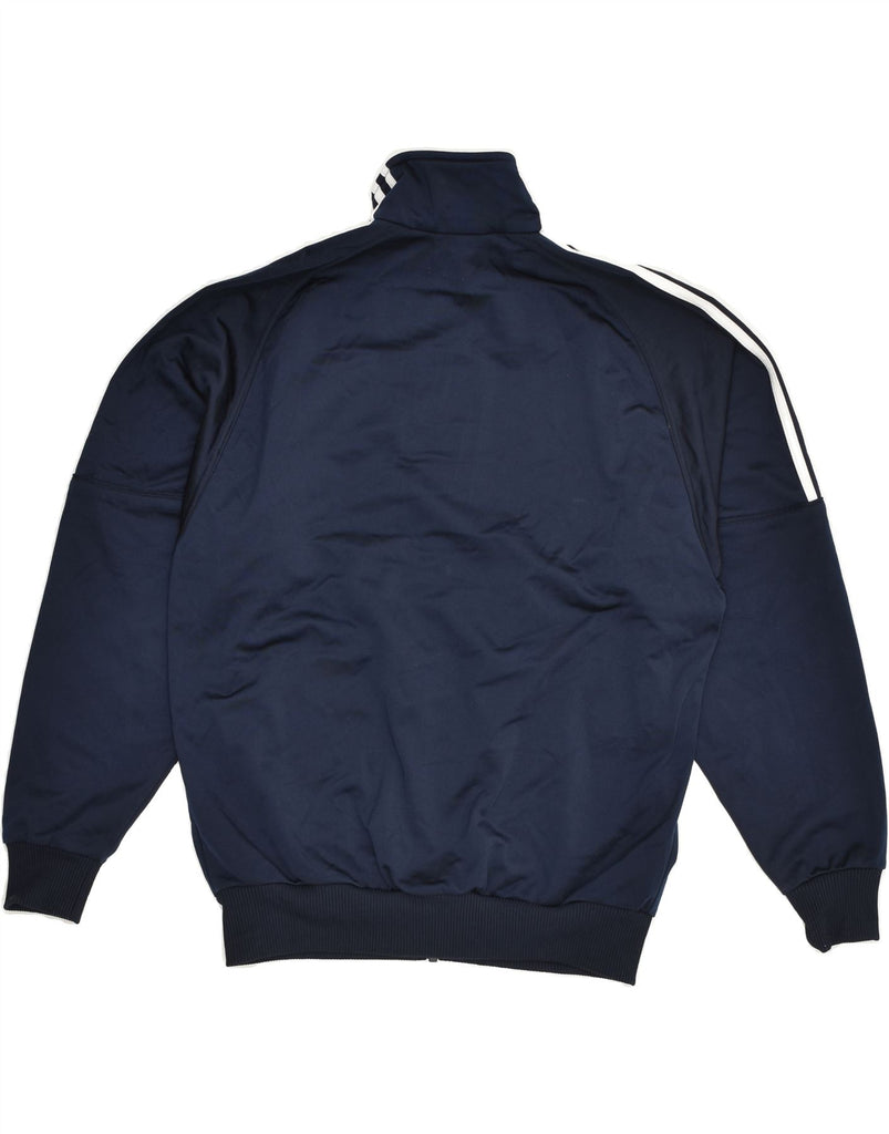 ADIDAS Boys Tracksuit Top Jacket 13-14 Years Navy Blue Polyester | Vintage Adidas | Thrift | Second-Hand Adidas | Used Clothing | Messina Hembry 