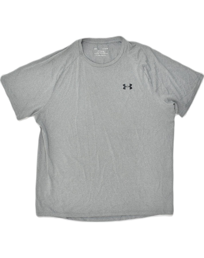 UNDER ARMOUR Mens T-Shirt Top XL Grey | Vintage Under Armour | Thrift | Second-Hand Under Armour | Used Clothing | Messina Hembry 