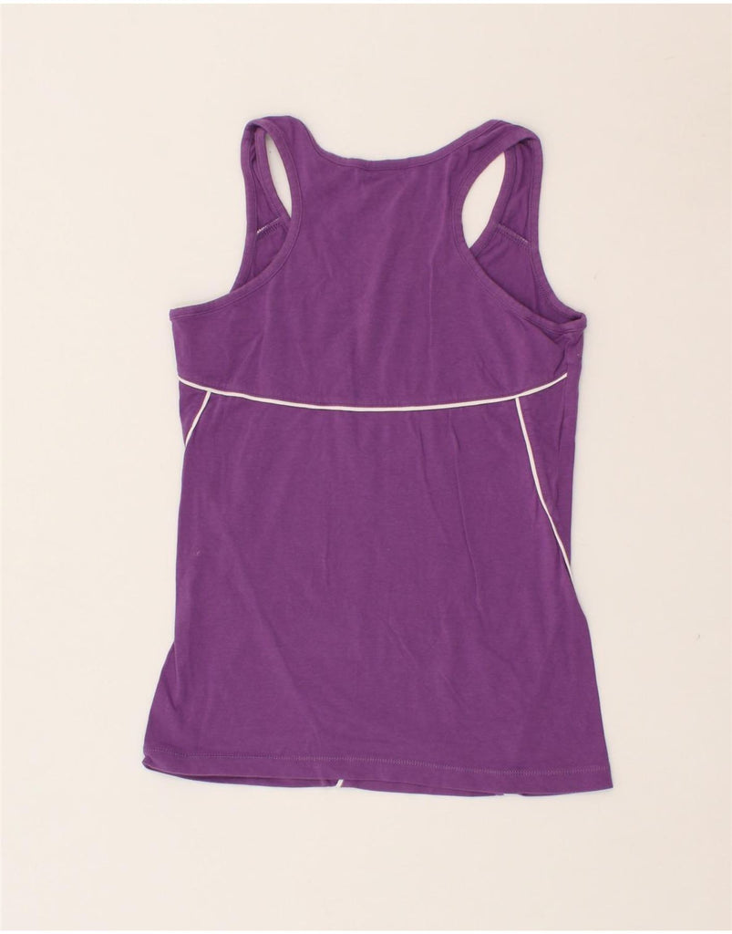 ADIDAS Womens Vest Top UK 10 Small  Purple Cotton | Vintage Adidas | Thrift | Second-Hand Adidas | Used Clothing | Messina Hembry 