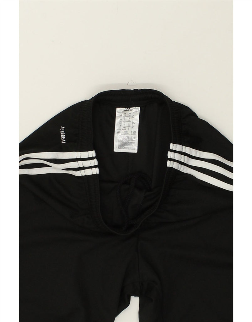 ADIDAS Mens Sport Shorts XS Black Polyester | Vintage Adidas | Thrift | Second-Hand Adidas | Used Clothing | Messina Hembry 