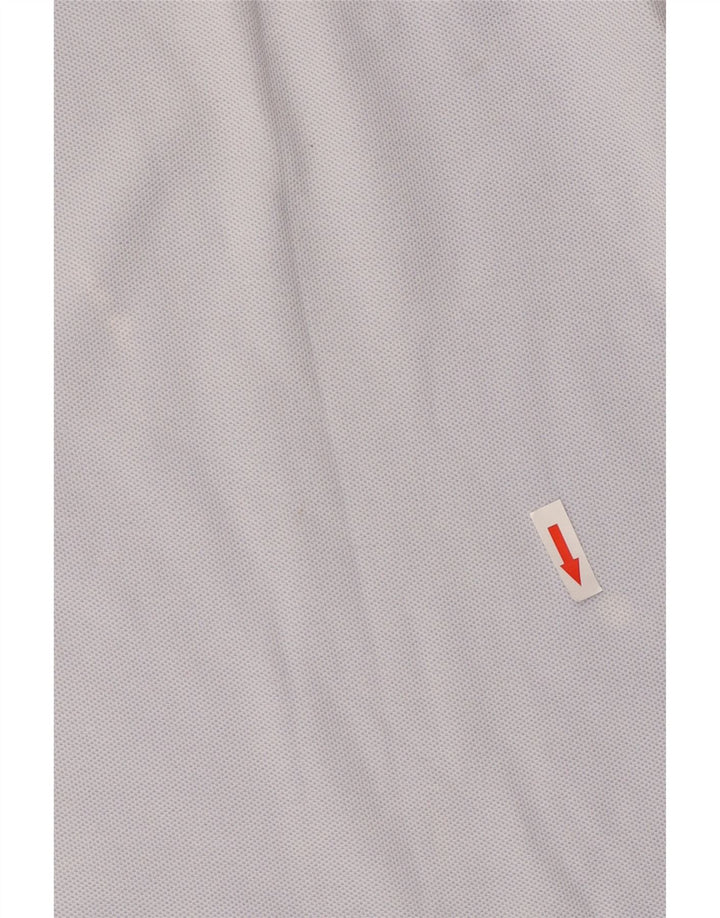 Fila Mens Polo Shirt Medium Blue Cotton