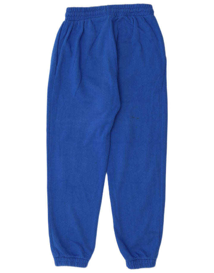 Zara Womens Tracksuit Trousers Joggers UK 14 Large  Blue Polyester