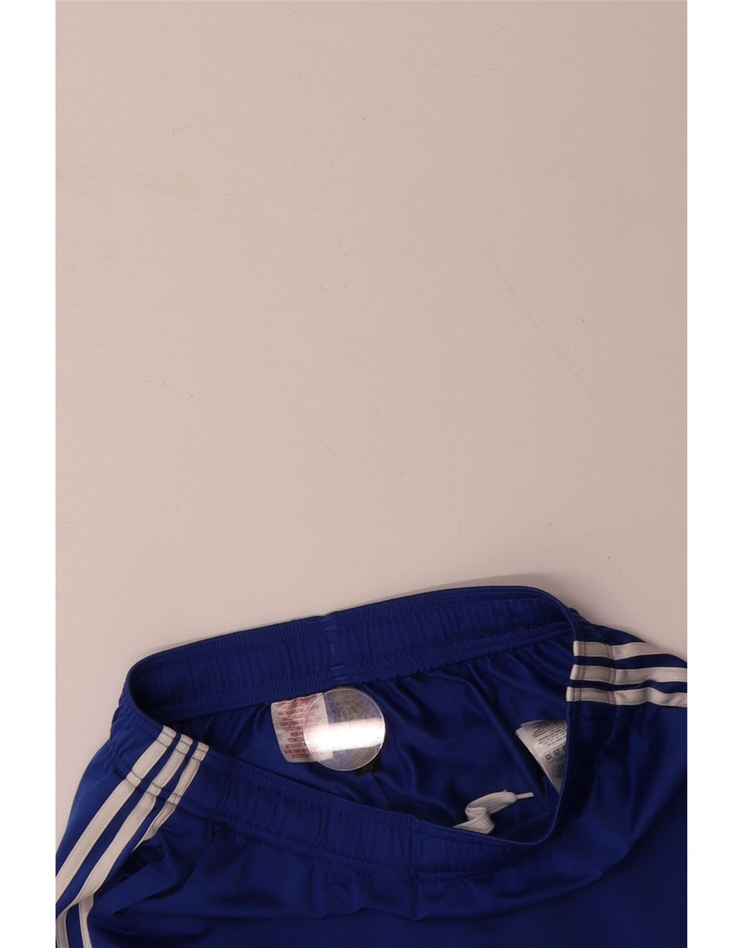 ADIDAS Boys Tracksuit Trousers Joggers 15-16 Years Blue Polyester