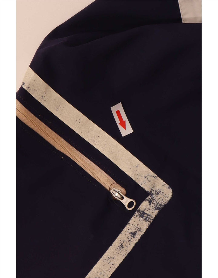 Sundek Mens Graphic Swimming Shorts Large Navy Blue Colourblock