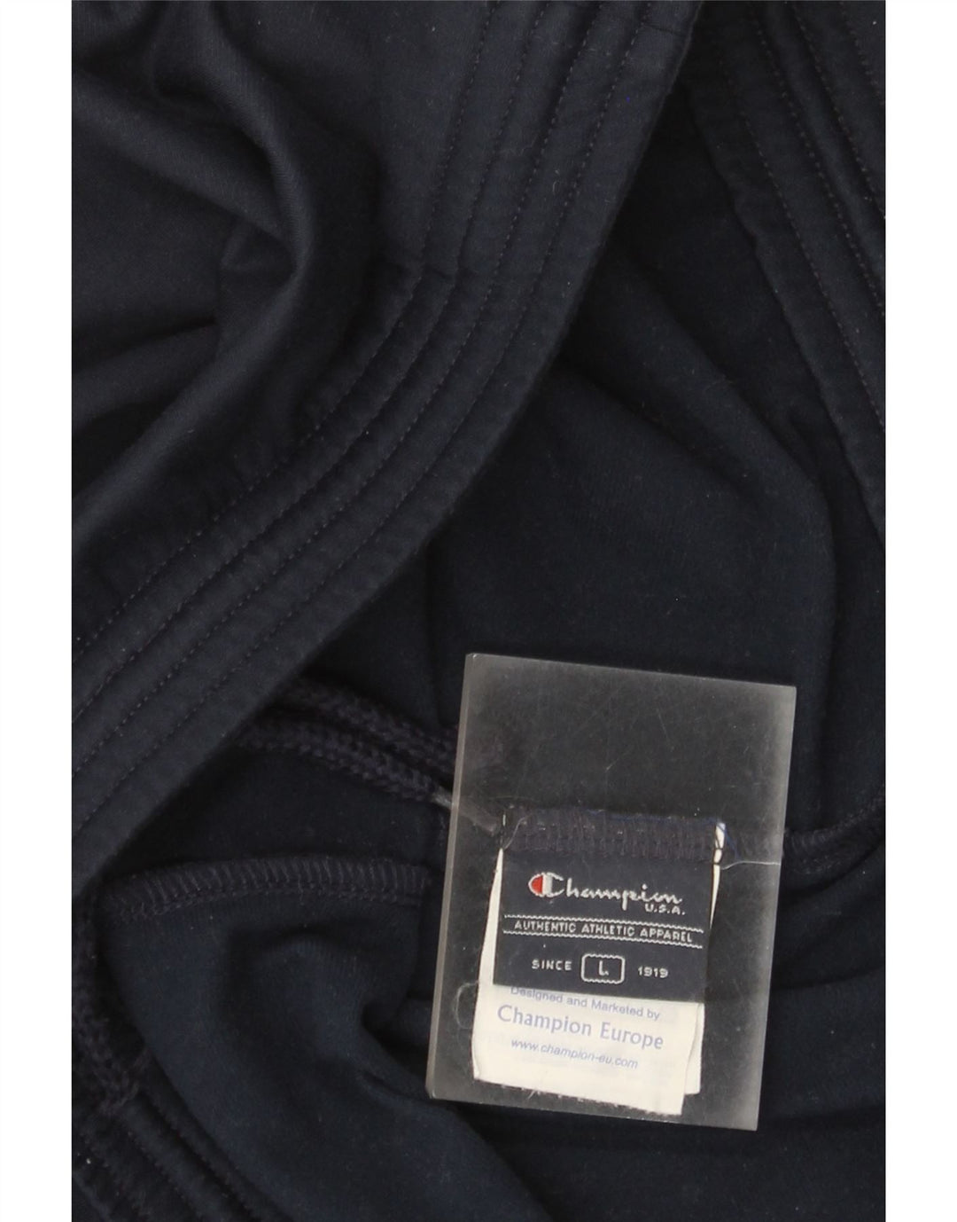 Champion Mens Tracksuit Trousers Large Navy Blue Polyester