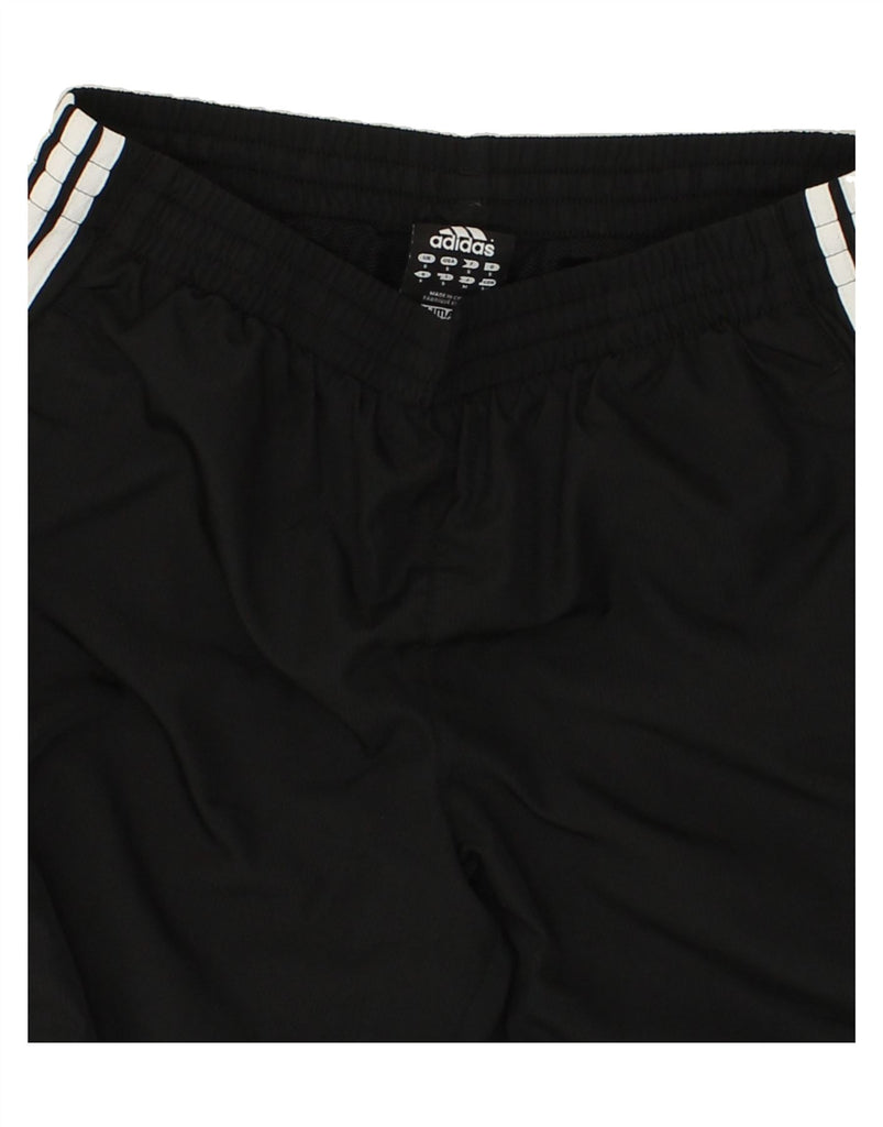 ADIDAS Mens Bermuda Sport Shorts Small Black | Vintage Adidas | Thrift | Second-Hand Adidas | Used Clothing | Messina Hembry 