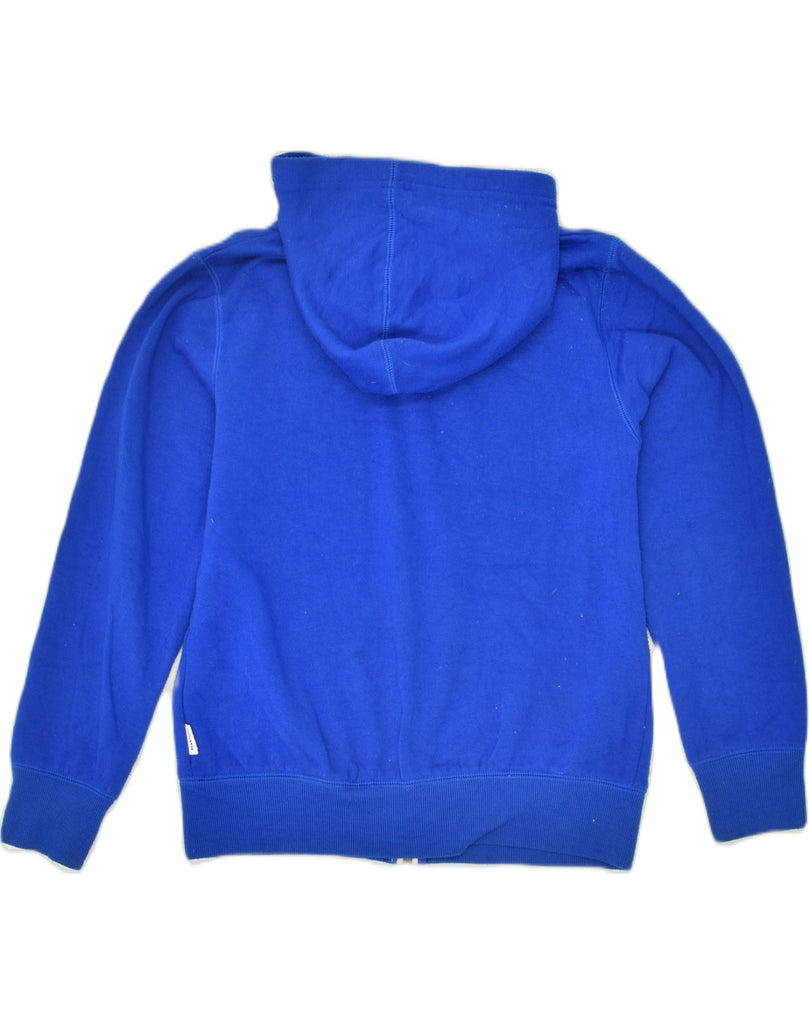 CONVERSE Boys Zip Hoodie Sweater 10-11 Years Medium Blue Polyester | Vintage Converse | Thrift | Second-Hand Converse | Used Clothing | Messina Hembry 