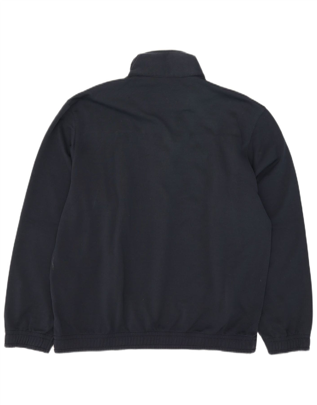 Lotto Mens Zip Neck Sweatshirt Jumper XL Navy Blue Polyester