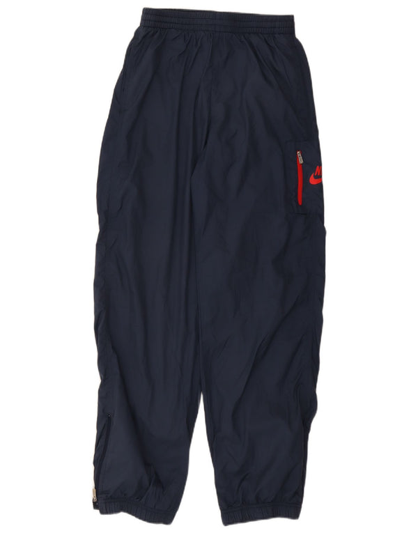 Nike Boys Graphic Tracksuit Trousers Joggers 13-14 Years XL Navy Blue